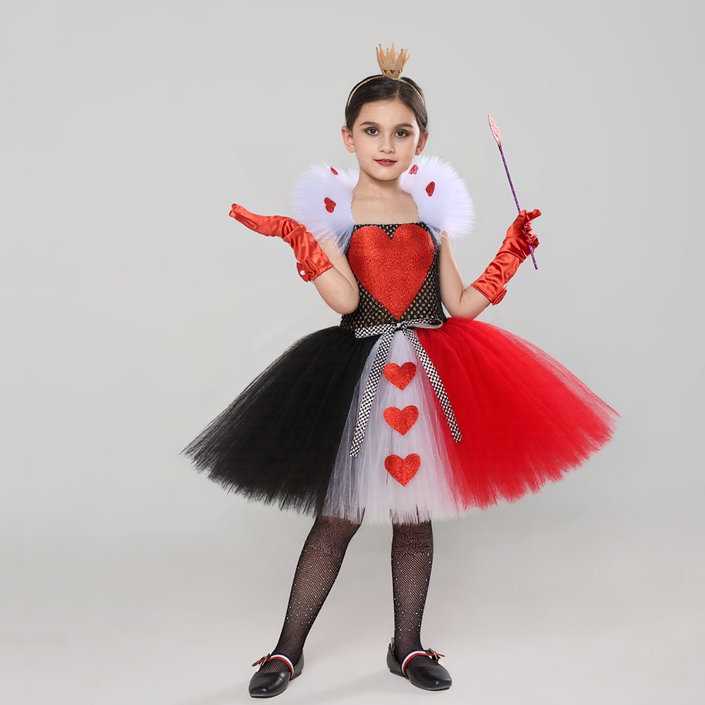 Baby Tutu Skirt - Gaun Kostum Tutu Ratu Hati Gaun