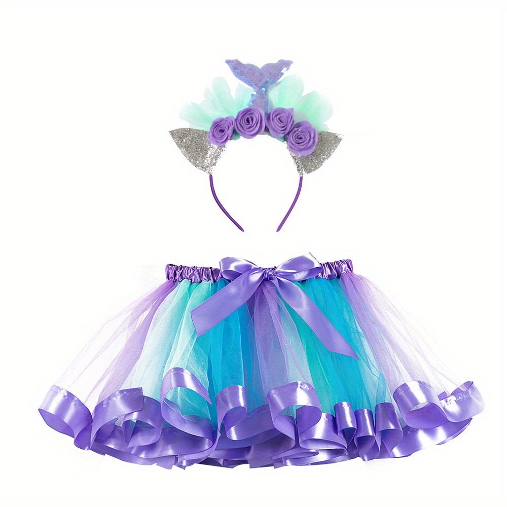 Baby Tutu Skirt - Set 2 potong rok tutu jaring
