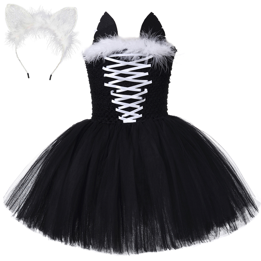 Gaun Tutu Kucing Hitam untuk A - Baby Tutu Skirt ulasan dan harga