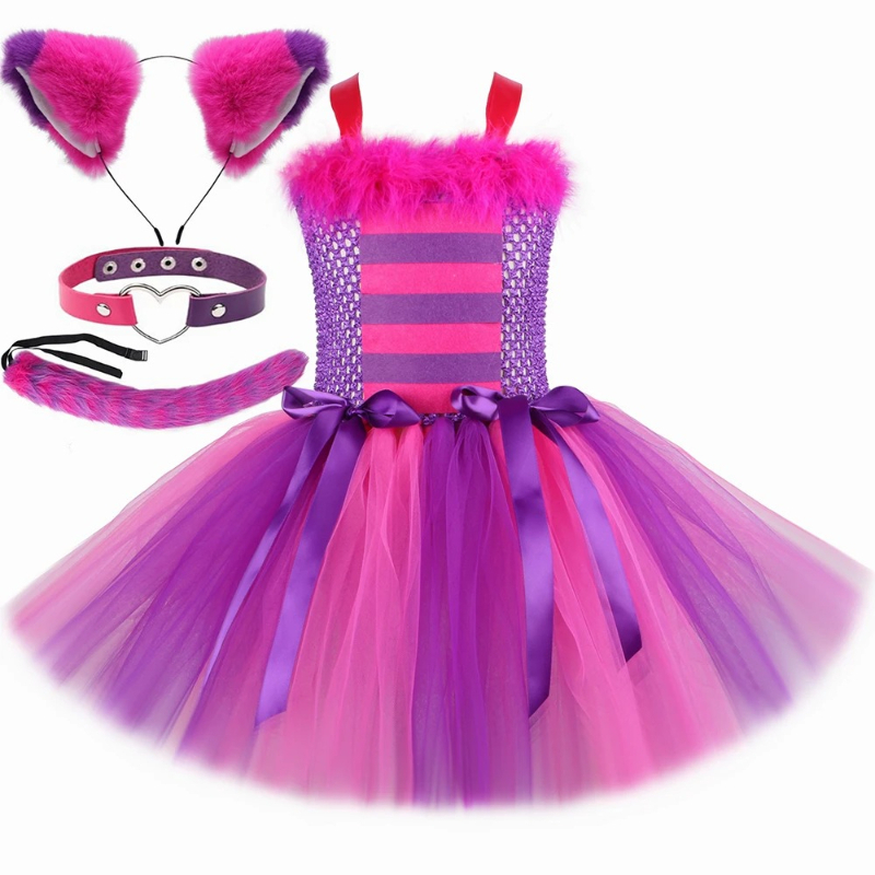 Set Gaun Tutu Kucing Cheshire  - Baby Tutu Skirt ulasan dan harga