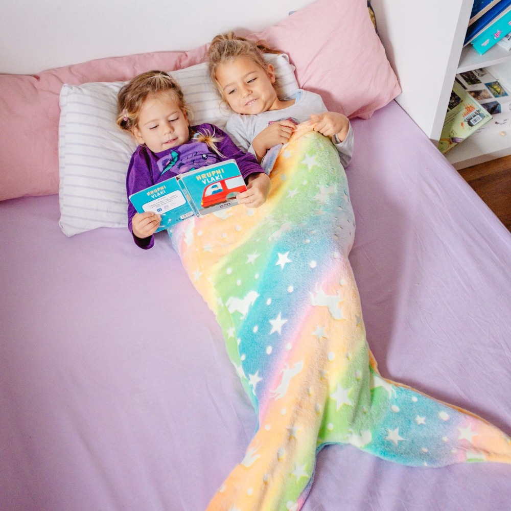 Kantong Tidur Putri Duyung Fla - Fleece Sleep Bag ulasan dan harga